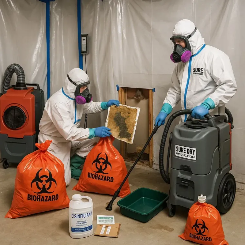 Contaminated Water Handling Protocols process in Selden, NY