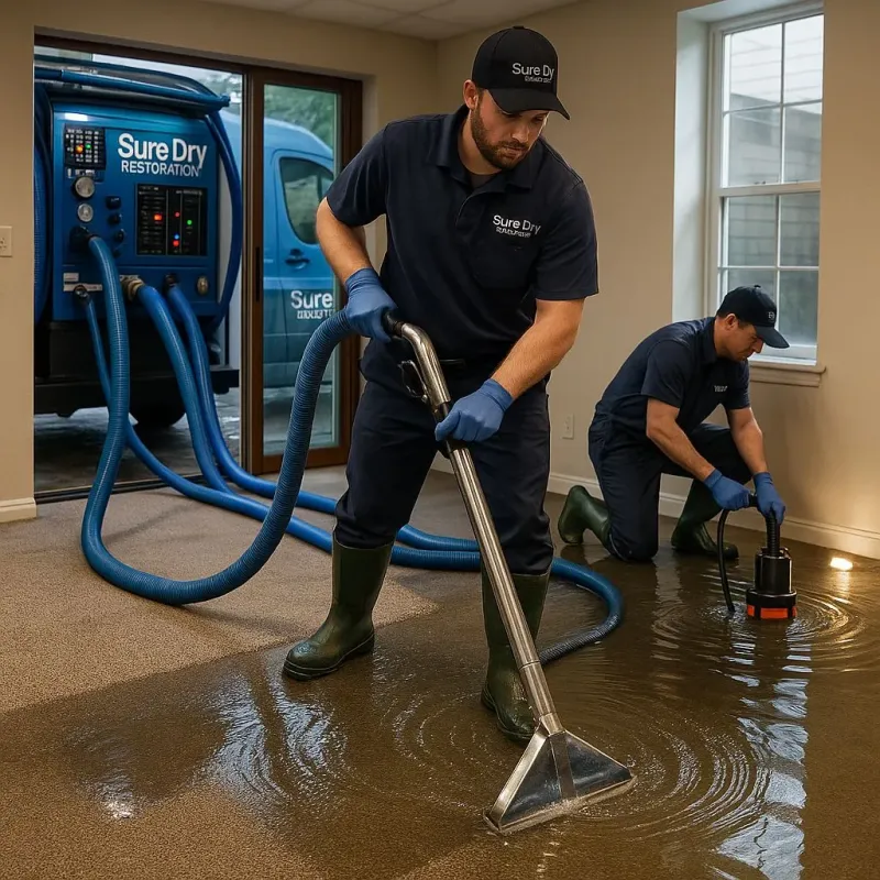 Water Extraction and Removal process in Selden, NY